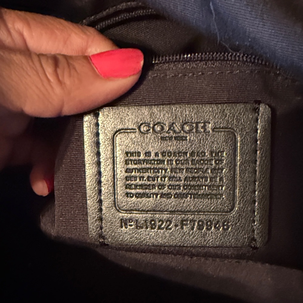 Coach Rowan Black Crossbody Bag - Picture 3 of 4